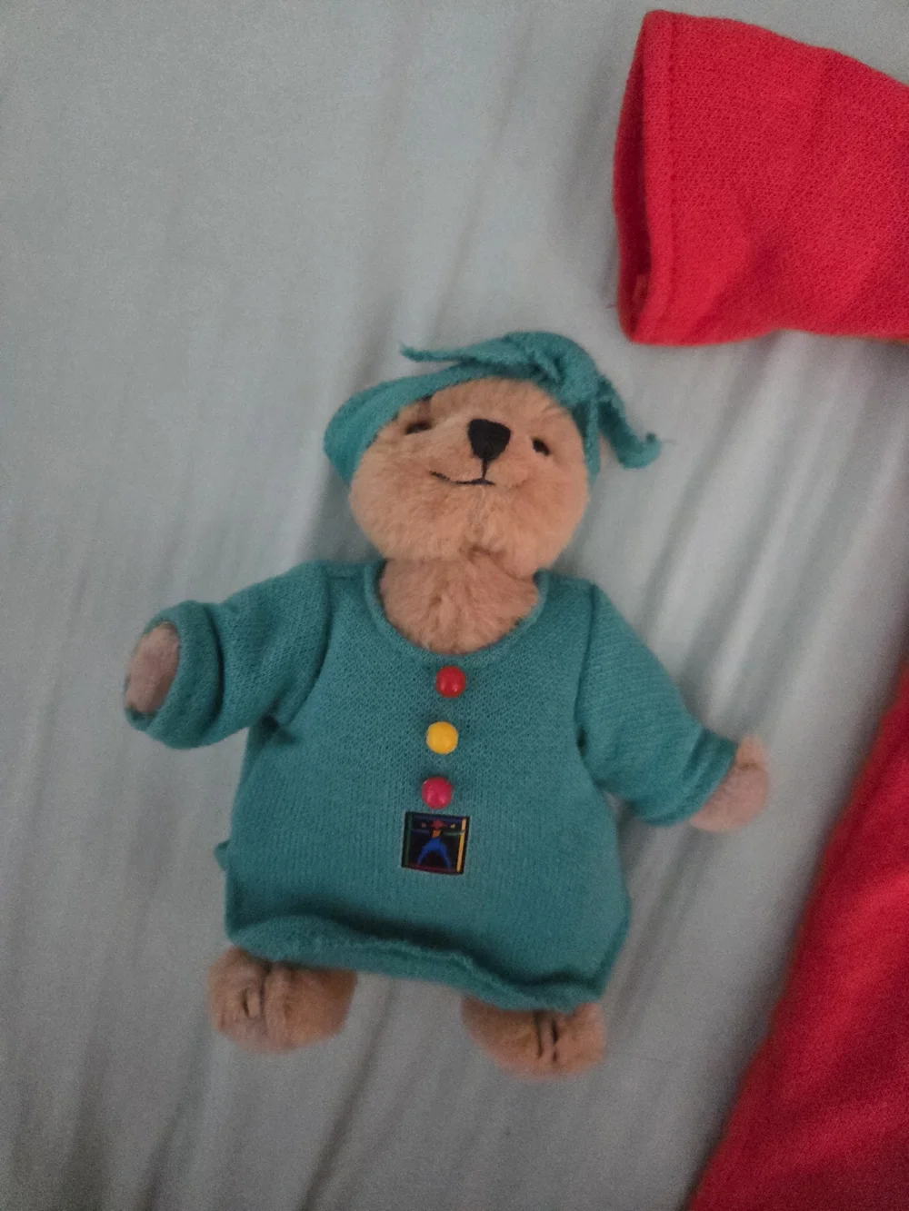 American Girl Slumber Party Nightgown Night Dress Pajamas And Bear 1999